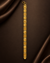 Men's 22K gold geometric bracelet, 12.380 g - studio view