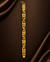 Men's 22K gold bold geometric bracelet, 13.780 g - studio view
